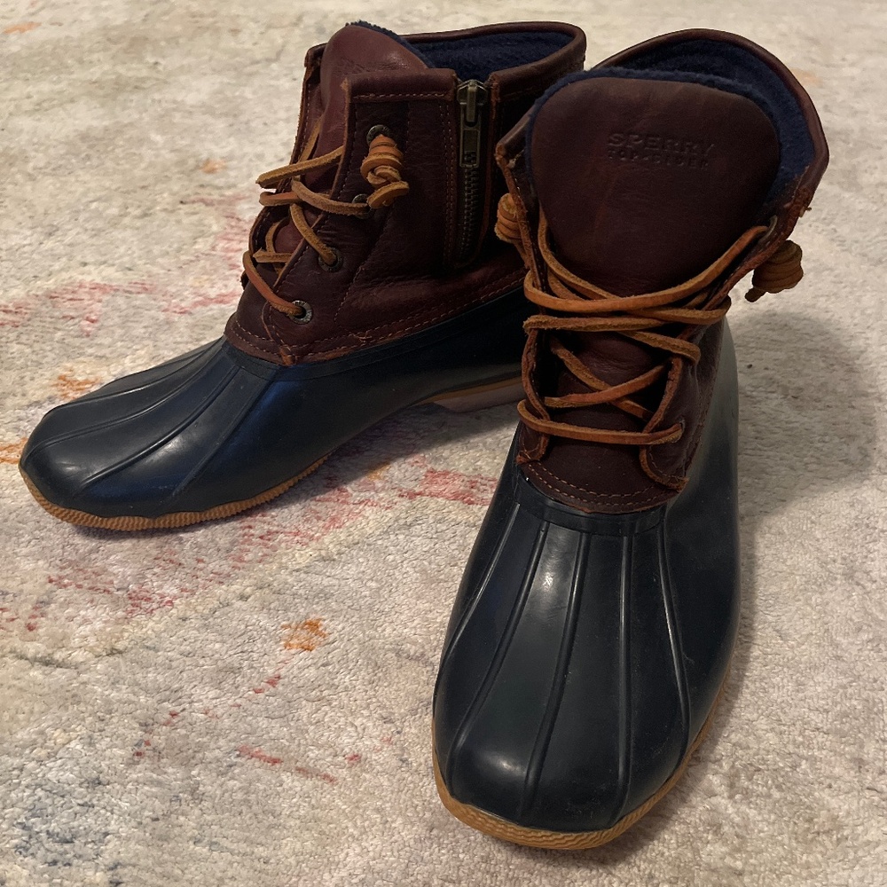 Sperry Fleece Lined Duck Boots